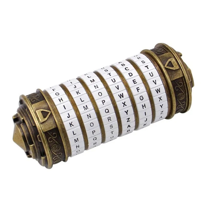 Davinci Code Cryptex Password Lock IQ Brain Puzzle Romantic Funny Gift For Friend Juegos De Ingenio Rompecabezas Davinci Code Cryptex Password Lock IQ Brain Puzzle Romantic Funny Gift For Friend Juegos De Ingenio Rompecabezas