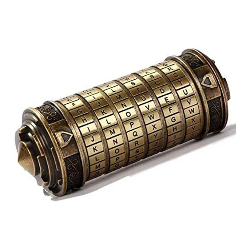 Davinci Code Cryptex Password Lock IQ Brain Puzzle Romantic Funny Gift For Friend Juegos De Ingenio Rompecabezas Davinci Code Cryptex Password Lock IQ Brain Puzzle Romantic Funny Gift For Friend Juegos De Ingenio Rompecabezas