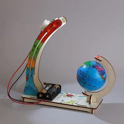 Day Night Alternation Globe Kids Science Toys DIY STEM Technological Physics Learning Kit Funny Teaching Aids Day Night Alternation Globe Kids Science Toys DIY STEM Technological Physics Learning Kit Funny Teaching Aids