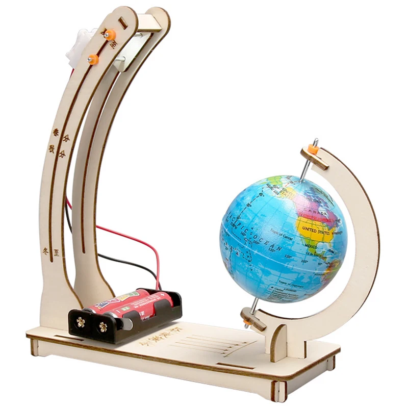 Day Night Alternation Globe Kids Science Toys DIY STEM Technological Physics Learning Kit Funny Teaching Aids Day Night Alternation Globe Kids Science Toys DIY STEM Technological Physics Learning Kit Funny Teaching Aids
