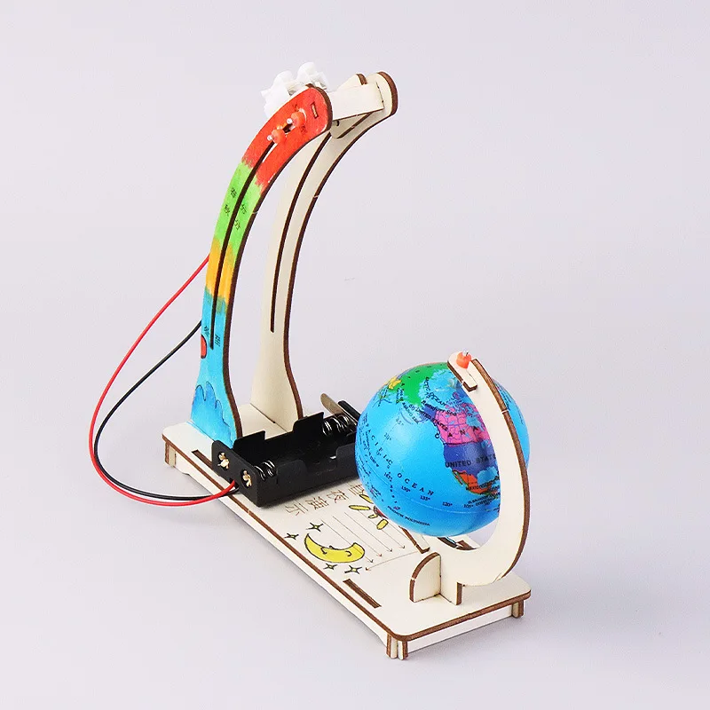 Day Night Alternation Globe Kids Science Toys DIY STEM Technological Physics Learning Kit Funny Teaching Aids Day Night Alternation Globe Kids Science Toys DIY STEM Technological Physics Learning Kit Funny Teaching Aids