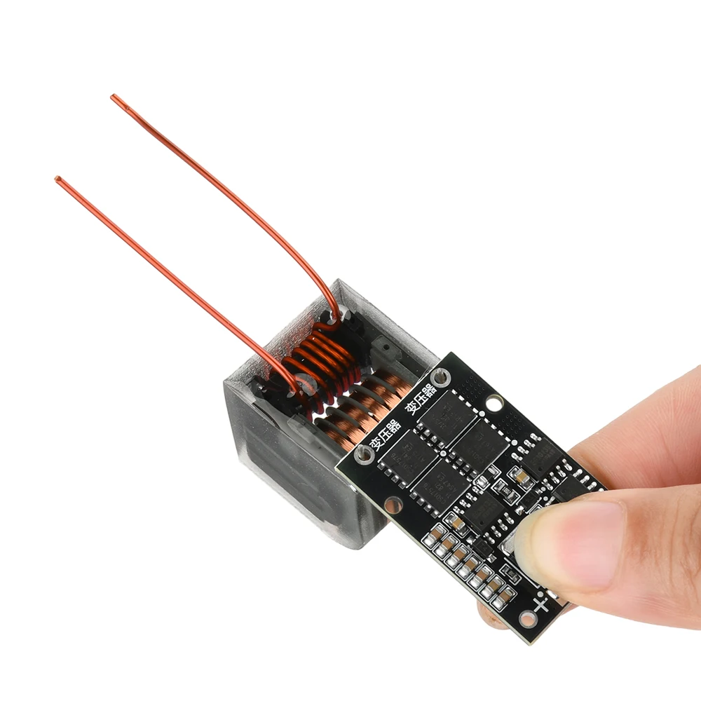 DC 6-15V to AC 10kV-25kV Arc Igniter High Voltage Module Driver Board Transformer Lighter Boost Spark Arc Ignition Coil