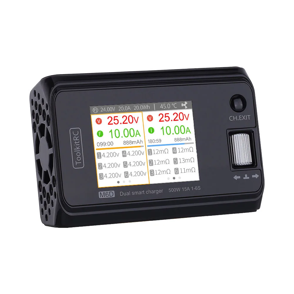 DC Dual Channel MINI Smart Charger Discharger For 1-6S Lipo Battery FPV Model Spare Part Replace DC Dual Channel MINI Smart Charger Discharger For 1-6S Lipo Battery FPV Model Spare Part Replace