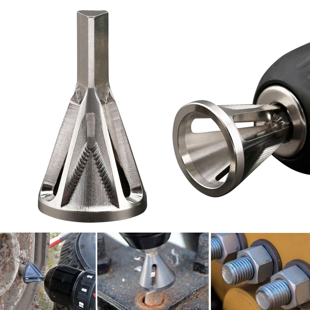 Deburring Tool Threaded Rod Fixer