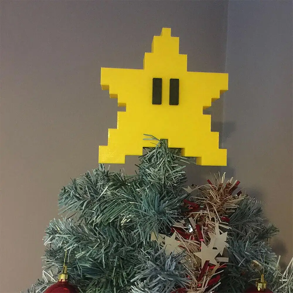 Decoration Noel Cute Xmas Ornament Cartoon Large Starfish Pendant Christmas Tree Super Marios Bros Star Tree Christmas Decoration Noel Cute Xmas Ornament Cartoon Large Starfish Pendant Christmas Tree Super Marios Bros Star Tree Christmas