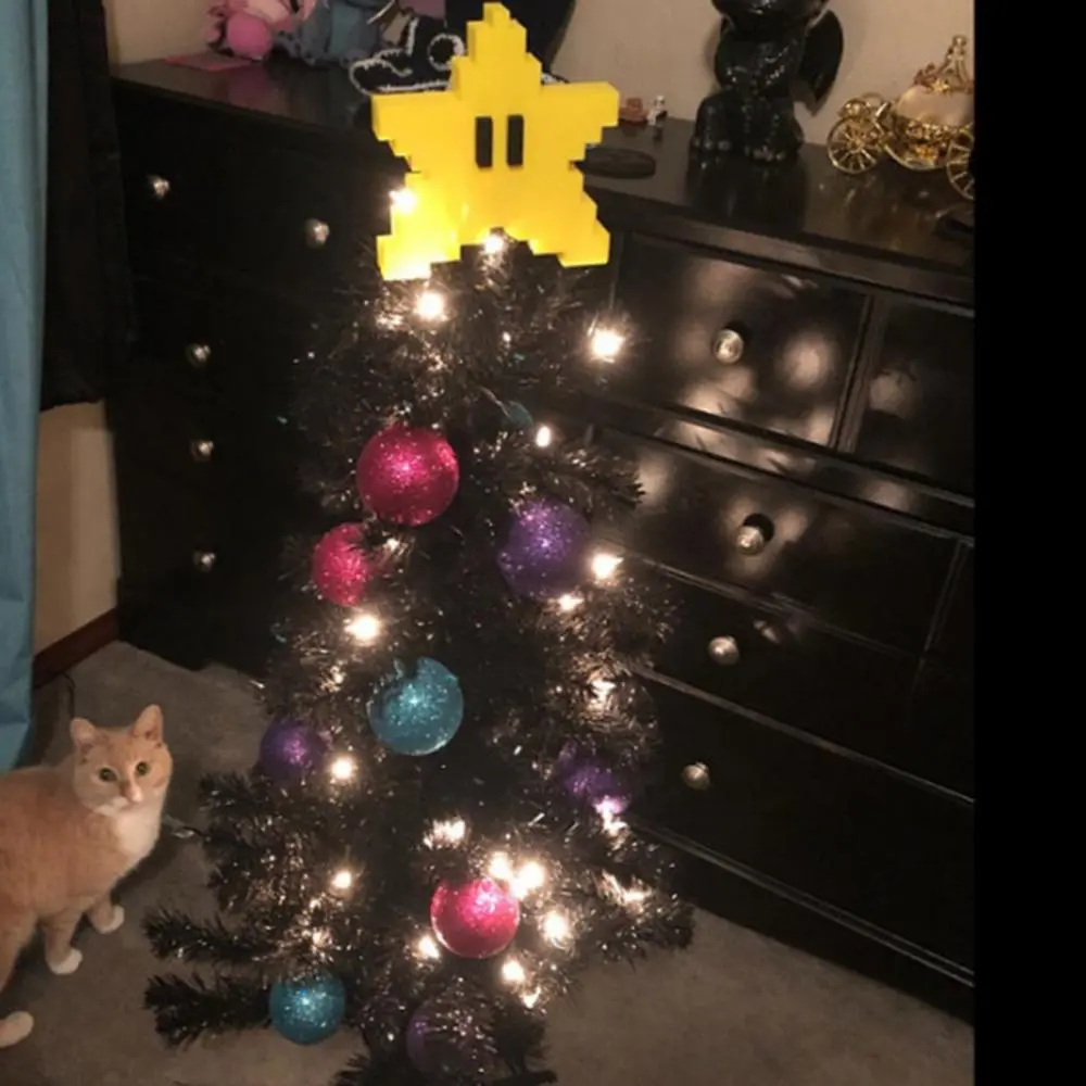 Decoration Noel Cute Xmas Ornament Cartoon Large Starfish Pendant Christmas Tree Super Marios Bros Star Tree Christmas Decoration Noel Cute Xmas Ornament Cartoon Large Starfish Pendant Christmas Tree Super Marios Bros Star Tree Christmas