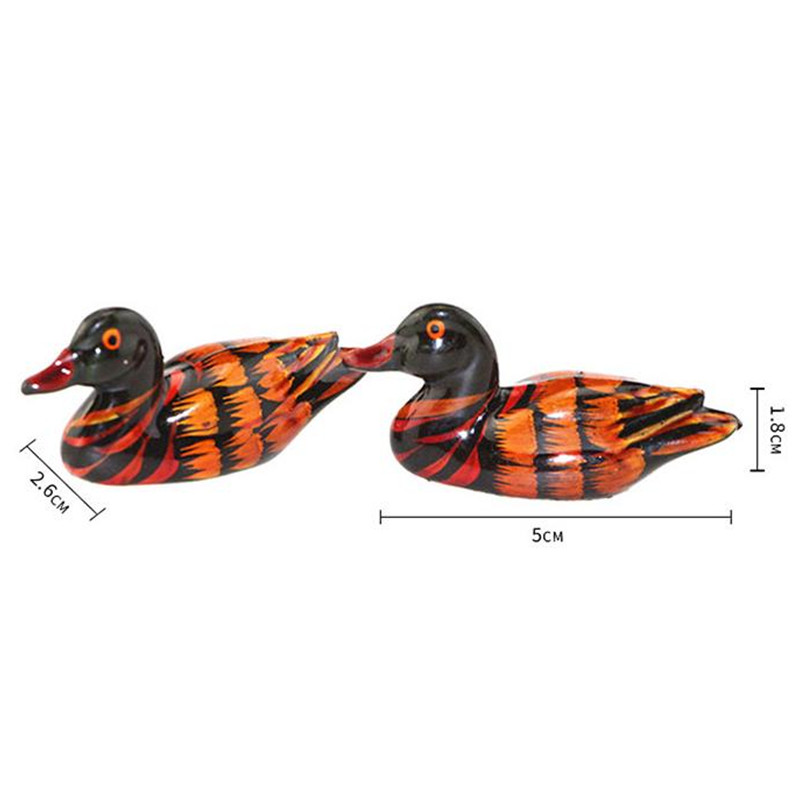 Decorative 3D Mandarin Duck Figurine
