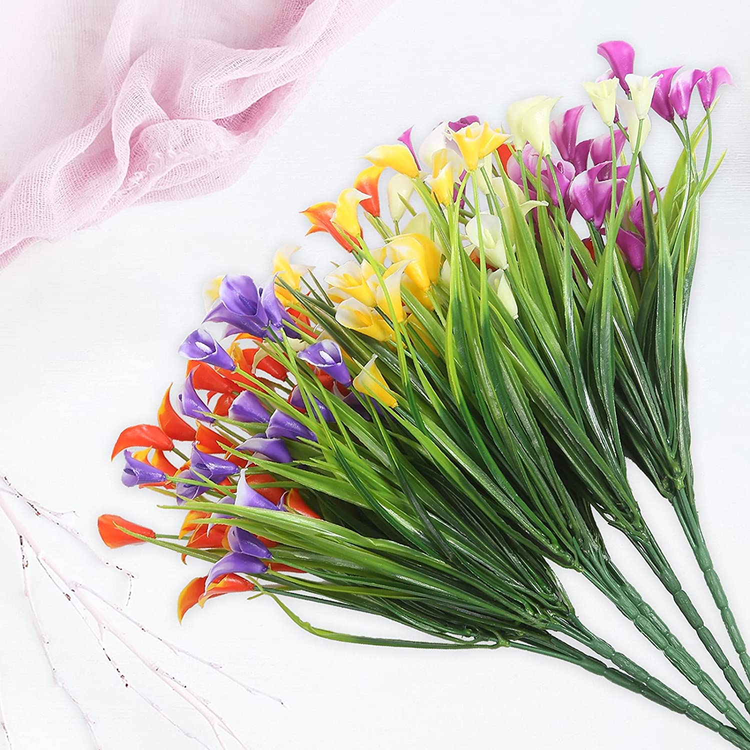 Decorative Artificial Calla Lily Flowers