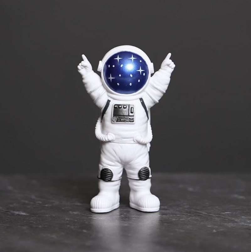 Decorative Astronaut Toy Figures (3pcs)