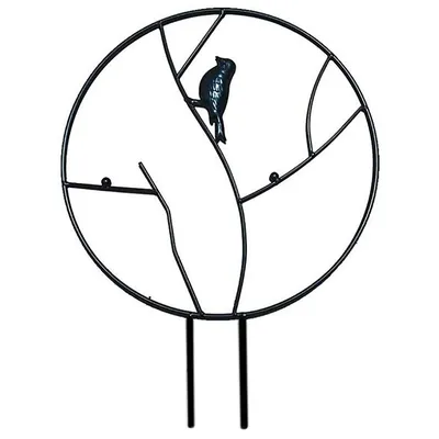 Decorative Bird Mini Trellis for Potted Plants