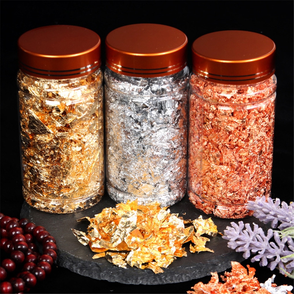 Decorative DIY Gold Foil Flakes (10g) Decorative DIY Gold Foil Flakes (10g)