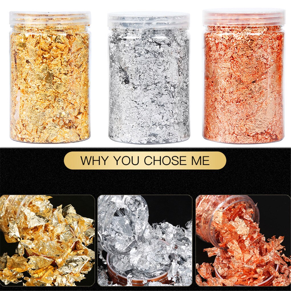 Decorative DIY Gold Foil Flakes (10g) Decorative DIY Gold Foil Flakes (10g)