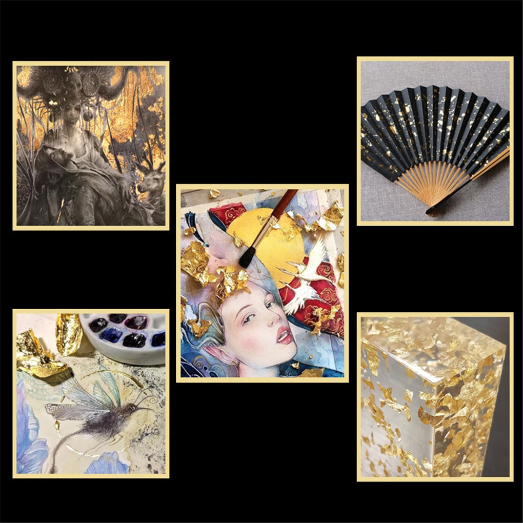 Decorative DIY Gold Foil Flakes (10g) Decorative DIY Gold Foil Flakes (10g)