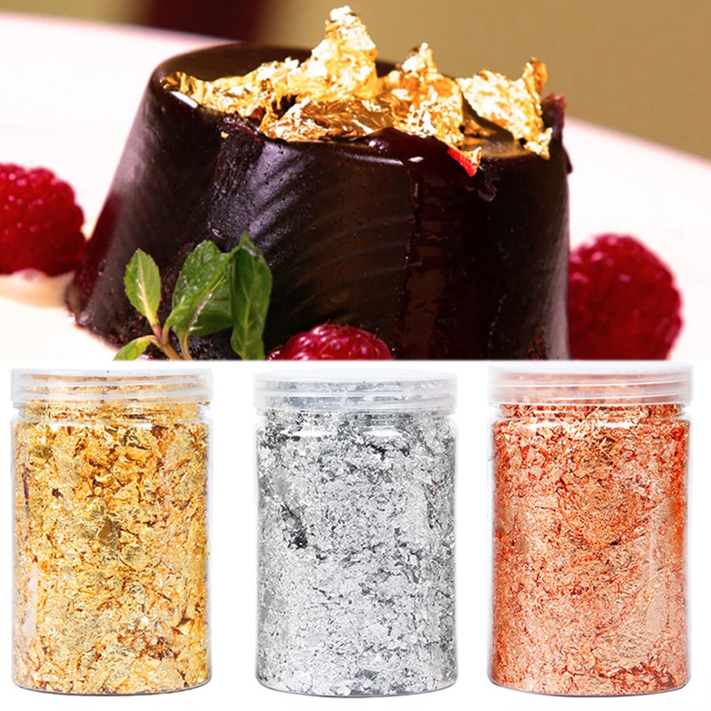 Decorative DIY Gold Foil Flakes (10g) Decorative DIY Gold Foil Flakes (10g)