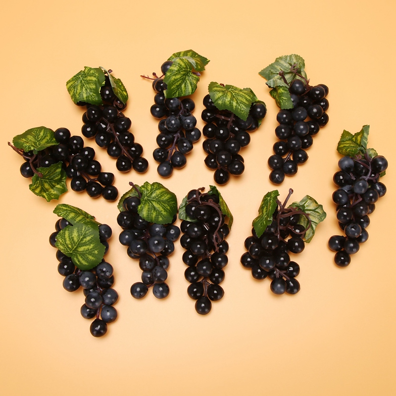 Decorative Fake Grapes (10pcs)