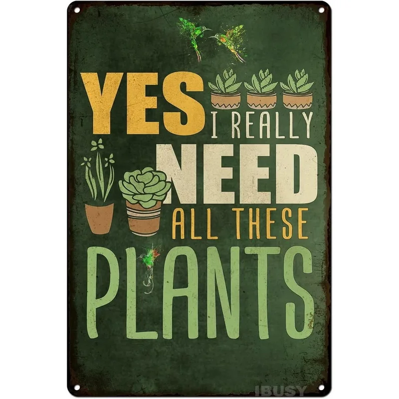 Decorative Garden Vintage Sign Decorative Garden Vintage Sign