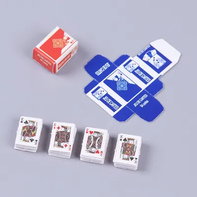 Decorative Mini Playing Cards Set
