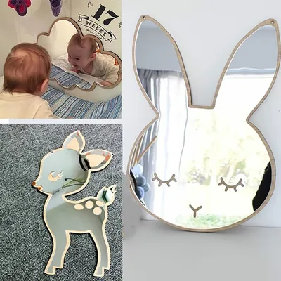 Decorative Mirrors Cartoon Wall Decors