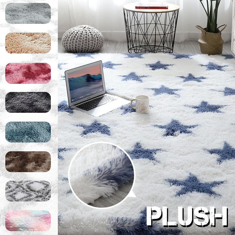 Decorative Nonslip Fluffy Carpet