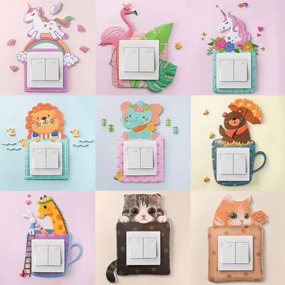 Decorative Stickers Light Switch Sticker Decorative Stickers Light Switch Sticker