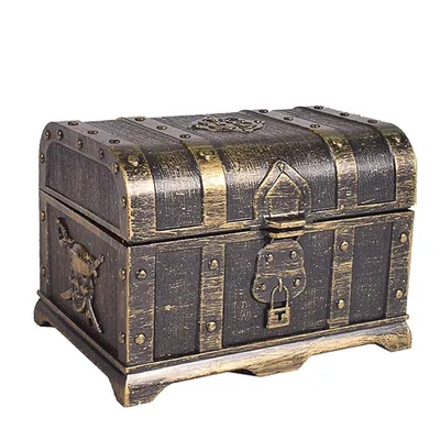 Decorative Storage Pirate Treasure Box