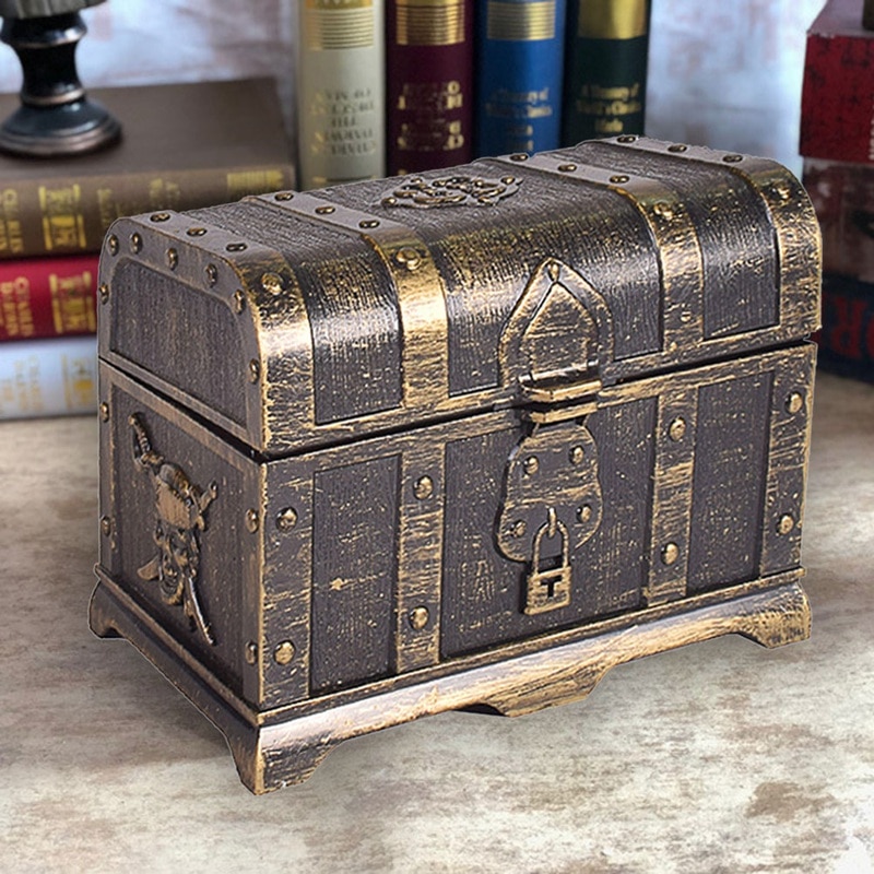 Decorative Storage Pirate Treasure Box