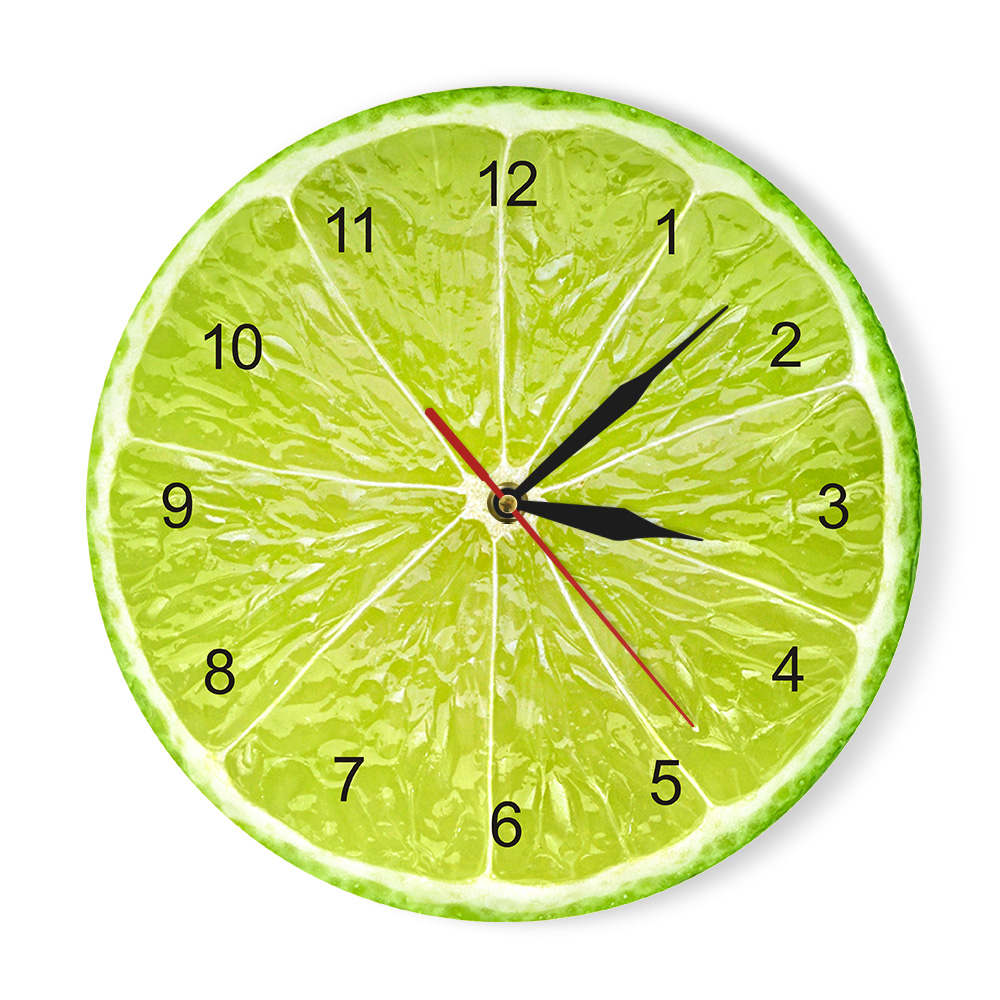 Decorative Wall Analog Fruit Clock