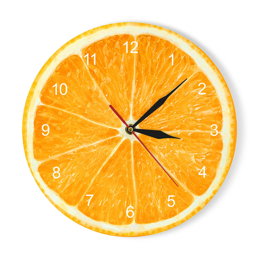 Decorative Wall Analog Fruit Clock Decorative Wall Analog Fruit Clock