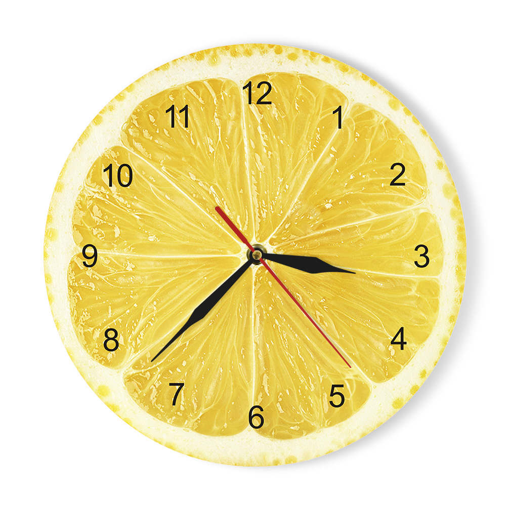 Decorative Wall Analog Fruit Clock Decorative Wall Analog Fruit Clock