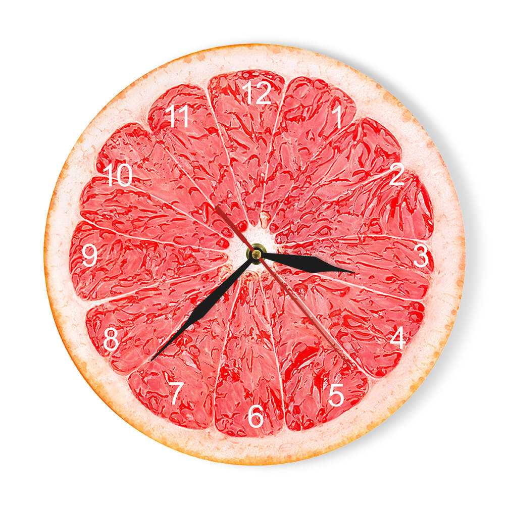 Decorative Wall Analog Fruit Clock Decorative Wall Analog Fruit Clock