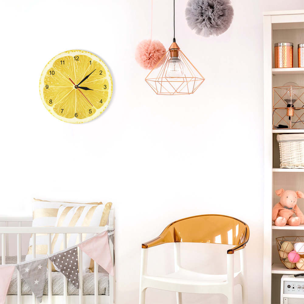Decorative Wall Analog Fruit Clock Decorative Wall Analog Fruit Clock
