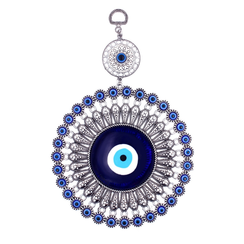 Deep Blue Evil Eye Wall Decor