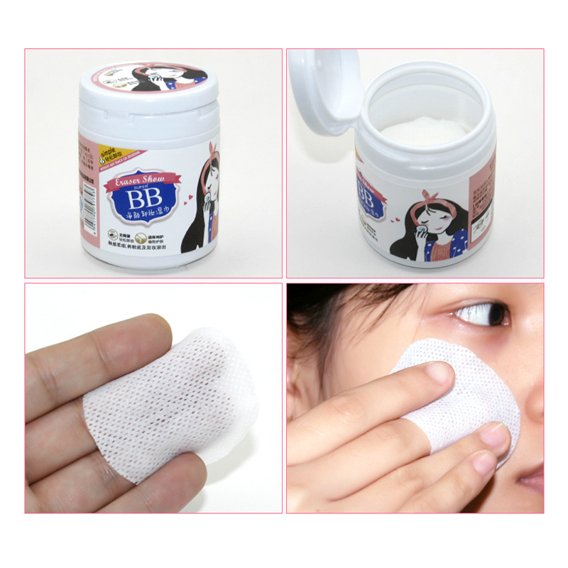 Deep Cleansing Makeup Remover Pads (Set of 100)