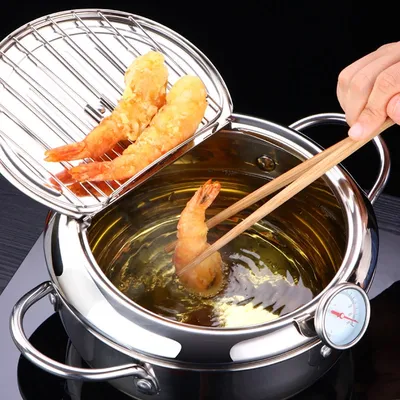Deep Frying Pot with Thermometer Deep Frying Pot with Thermometer