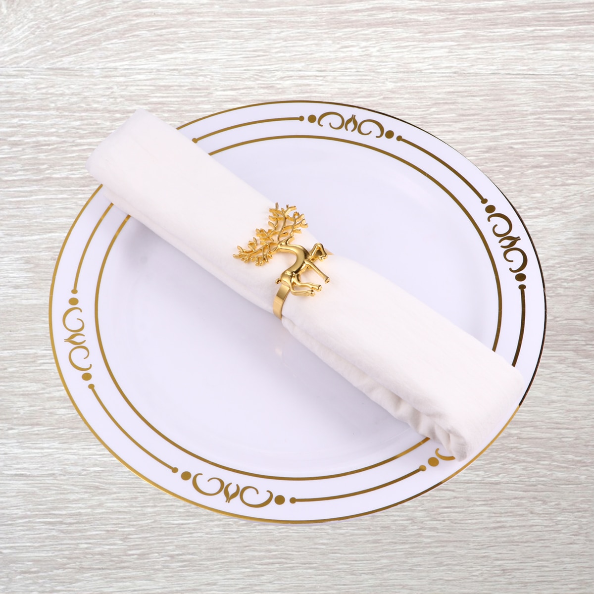Deer Christmas Napkin Holders (6 pcs) Deer Christmas Napkin Holders (6 pcs)