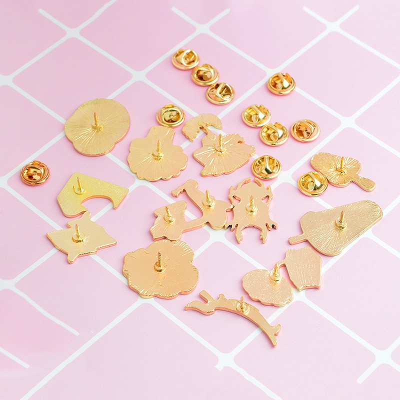 Denim Jacket Pin Cartoon Brooch Denim Jacket Pin Cartoon Brooch