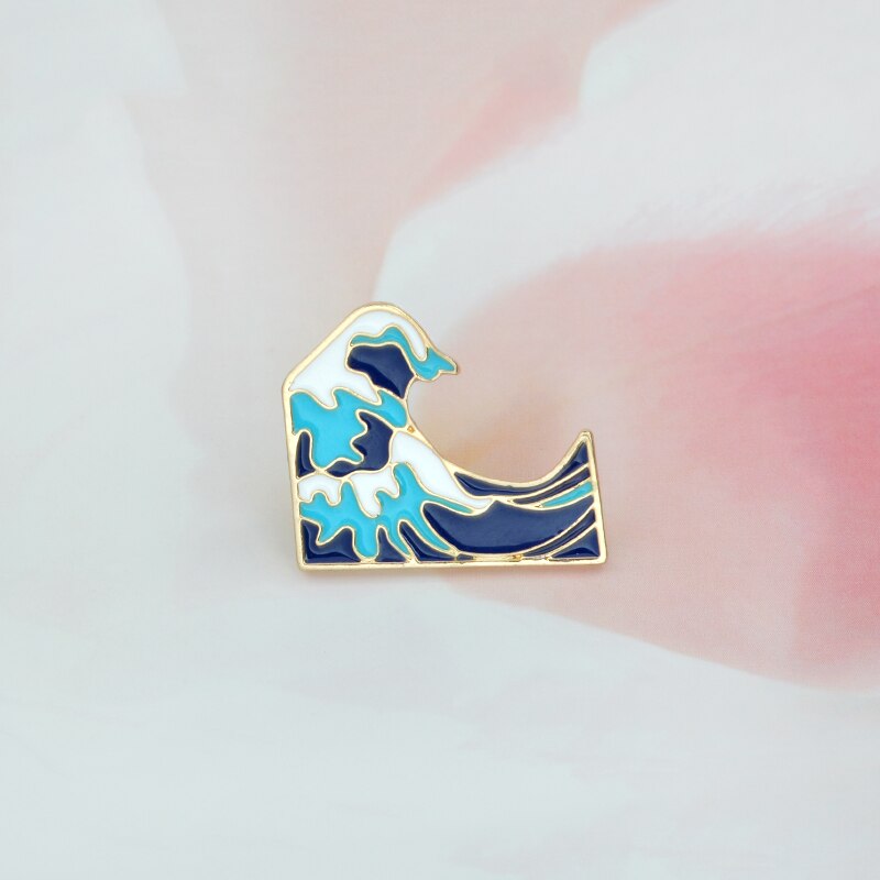 Denim Jacket Pin Cartoon Brooch Denim Jacket Pin Cartoon Brooch