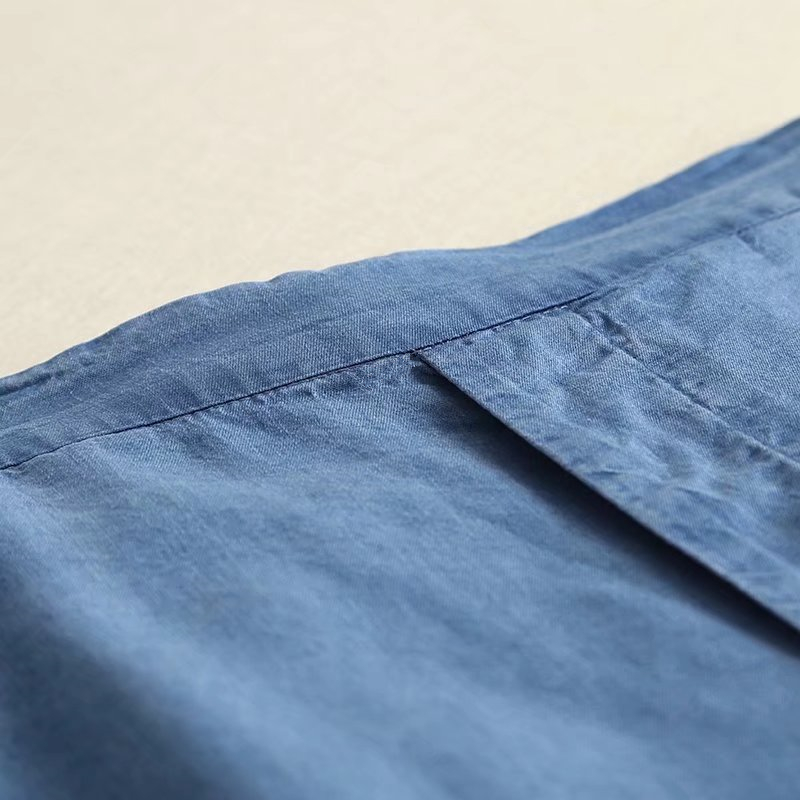 Denim Palazzo Pants Wide Leg Trouser Denim Palazzo Pants Wide Leg Trouser