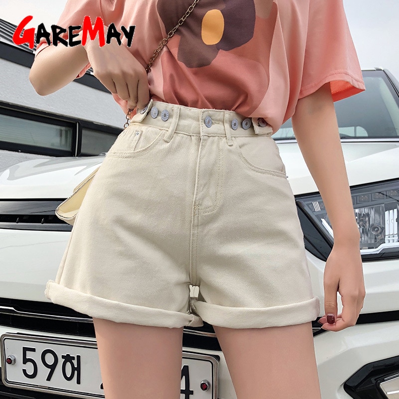Denim Shorts High Waisted Casual Wear Denim Shorts High Waisted Casual Wear