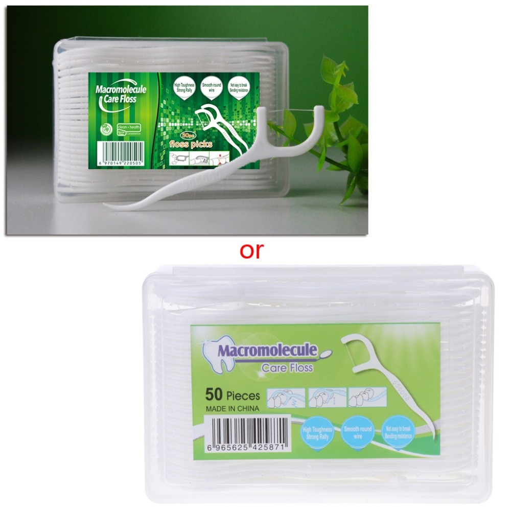 Dental Floss Sticks Oral Care Picks (50 pcs) Dental Floss Sticks Oral Care Picks (50 pcs)