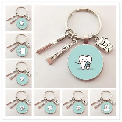 Dentist Keychain Creative Key Holder Dentist Keychain Creative Key Holder