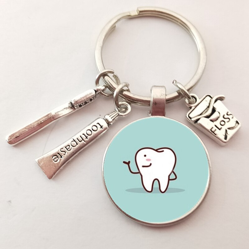 Dentist Keychain Creative Key Holder Dentist Keychain Creative Key Holder