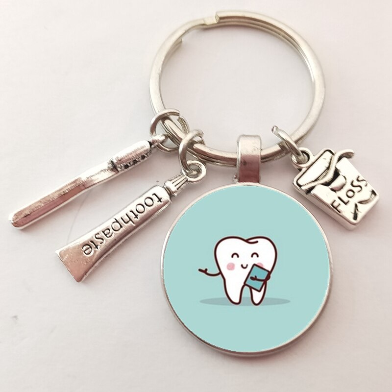 Dentist Keychain Creative Key Holder Dentist Keychain Creative Key Holder