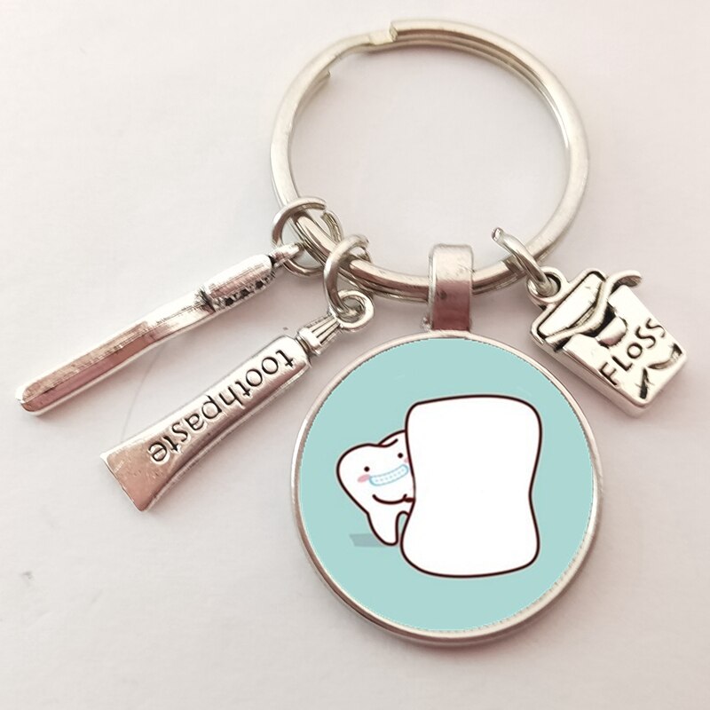 Dentist Keychain Creative Key Holder Dentist Keychain Creative Key Holder
