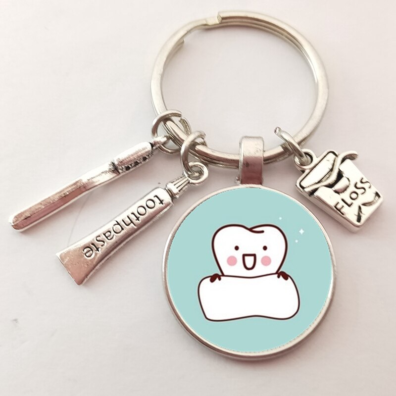 Dentist Keychain Creative Key Holder Dentist Keychain Creative Key Holder