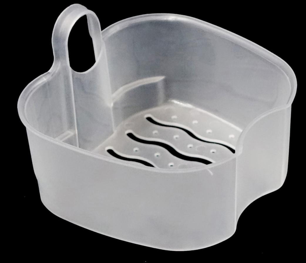 Denture Case with Hanging Net Container Denture Case with Hanging Net Container