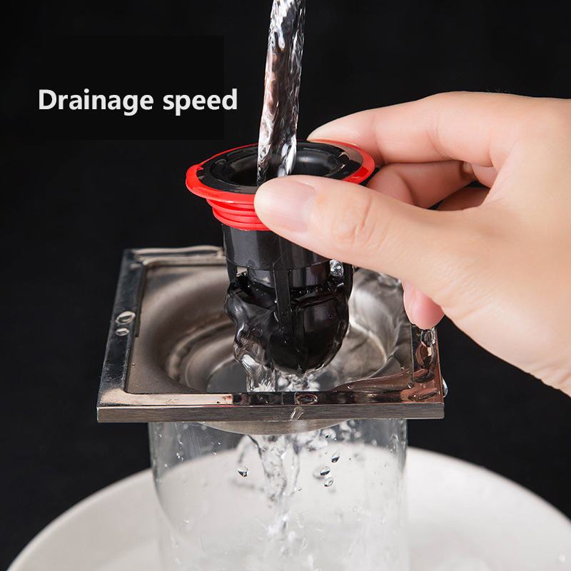 Deodorant Drain Core Toilet Bathroom Floor Drainer Inner Core Sewer Pest Control Silicone Anti-odor Artifact Water Seal