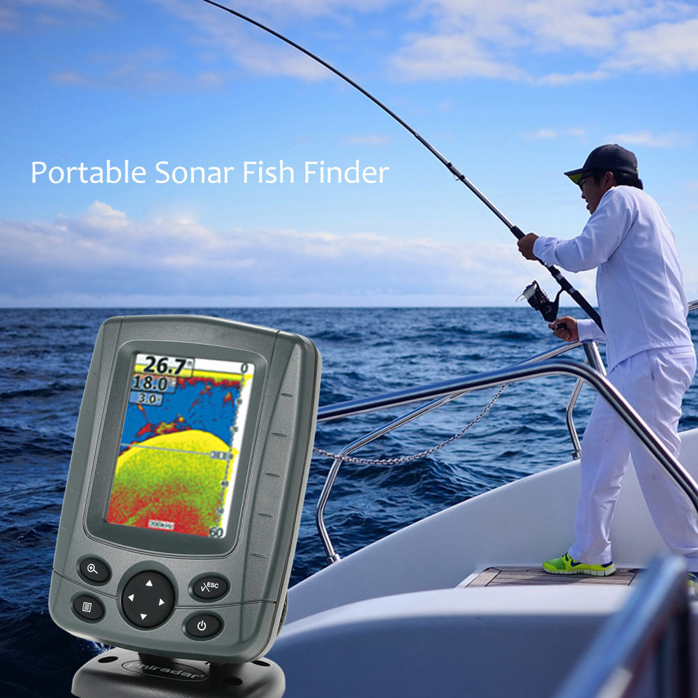 Depth Finder Fish Detector Device Depth Finder Fish Detector Device