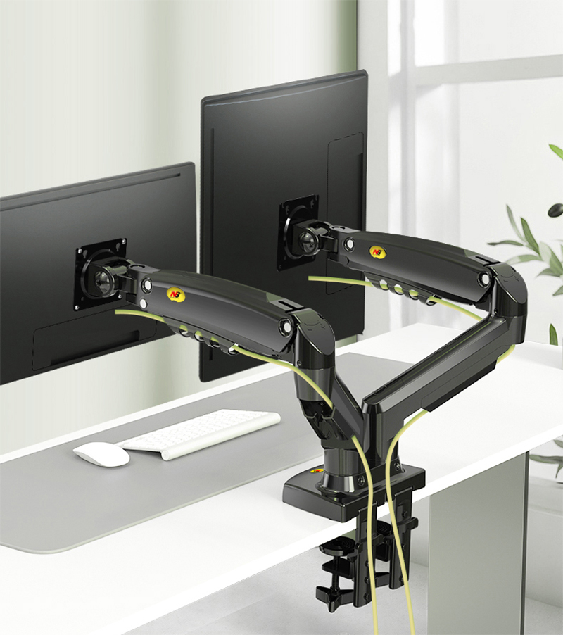 Desk Mounting Dual Monitor Holder