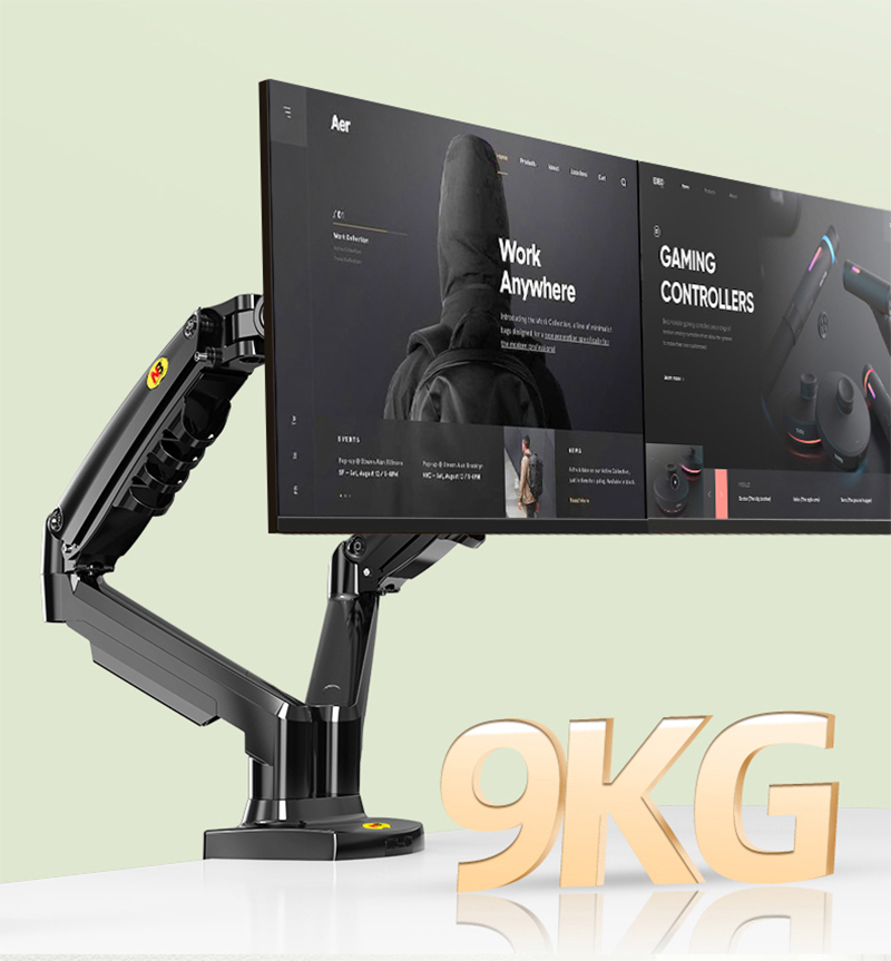 Desk Mounting Dual Monitor Holder Desk Mounting Dual Monitor Holder